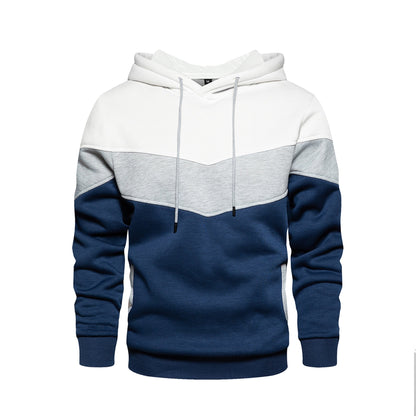 Bequemer Herren Hoodie Baumwolle Mix