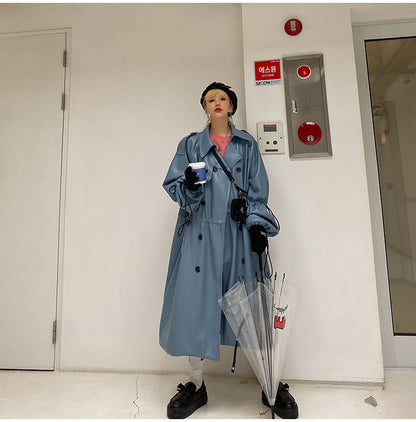 Praktischer Trenchcoat Damen Elegant - IdealeKleiden