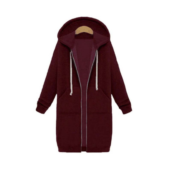 Stylish Sweatjacke Damen Lang