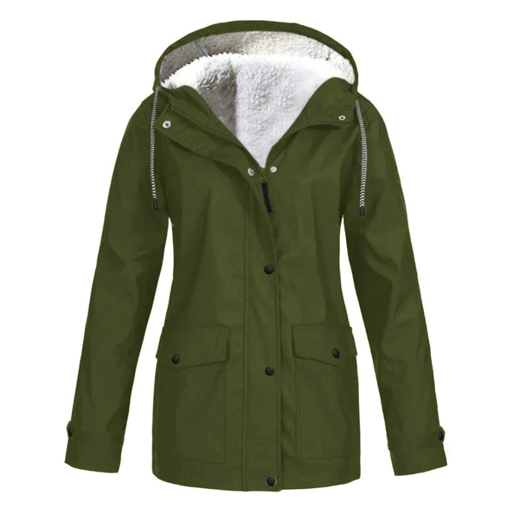 Elegante Regenjacke Damen Warm