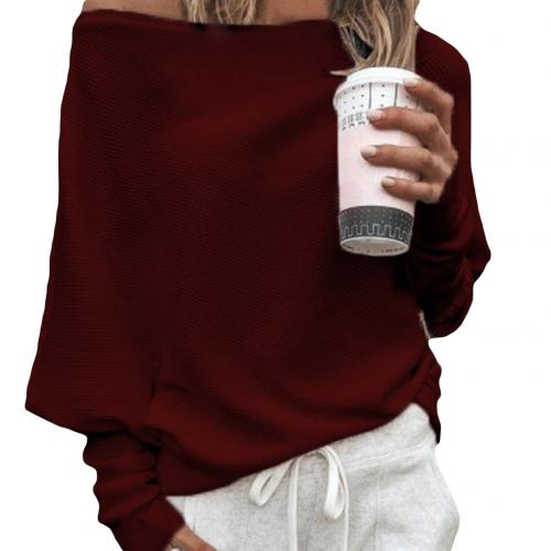 Stylischer Off-The-Shoulder Pullover