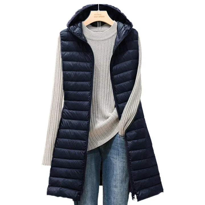 Hena - Gemütliche Steppjacke mit Kapuze und Chic Design