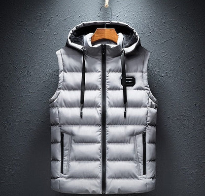 Warme Daunenweste Damen Elegant