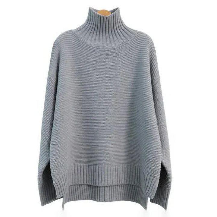 Große Rollkragenpullover Damen Weich &amp; Bequem - IdealeKleiden