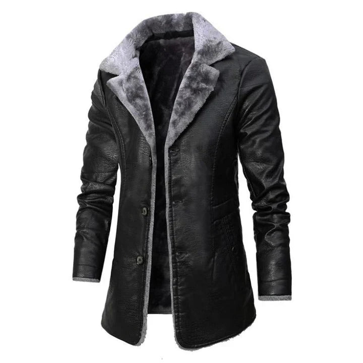 Herren Parka mit Schaffellfutter