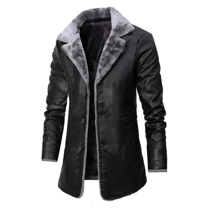 Herren Parka mit Schaffellfutter