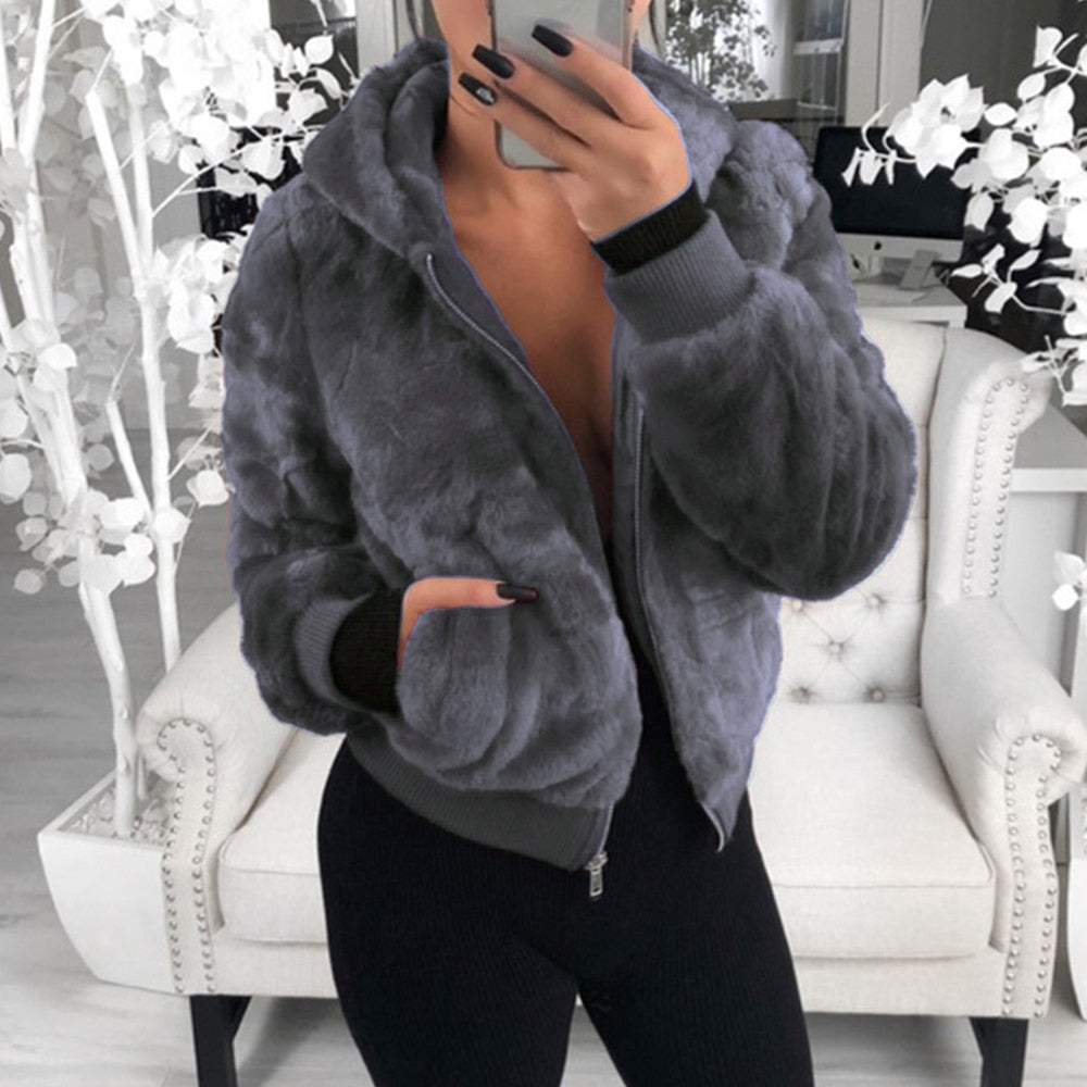 Damen Hoodie Bequem Stylish