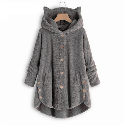 Weiche Katzenjacke Plüschgefüttert Warm