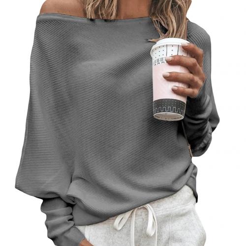 Stylischer Off-The-Shoulder Pullover