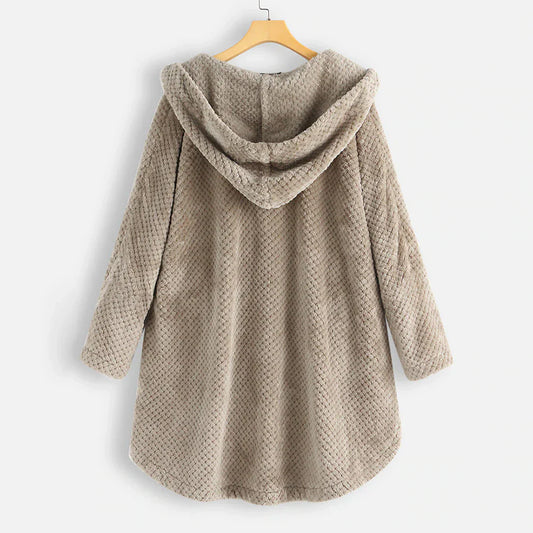 Damen Fleecejacke Warm Winterlich - IdealeKleiden