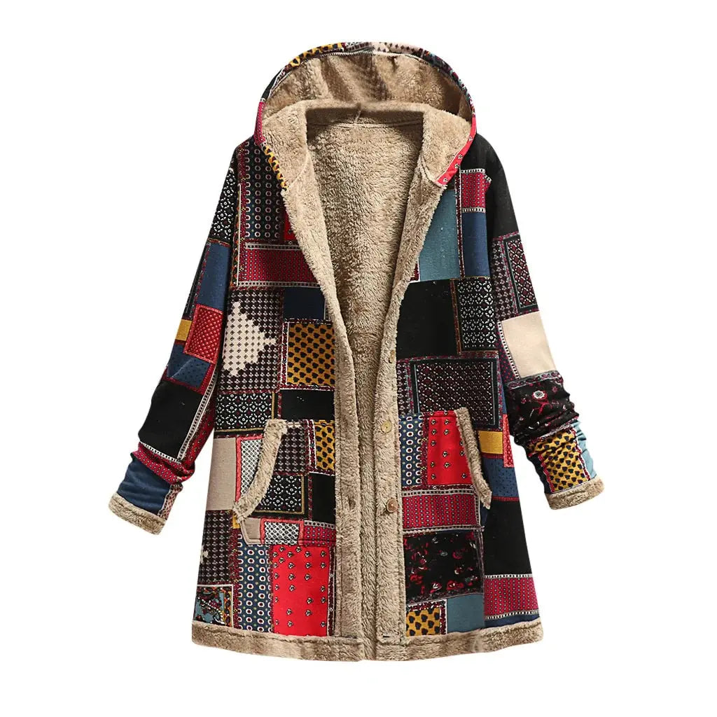 Patchwork Überrock Boho Chic
