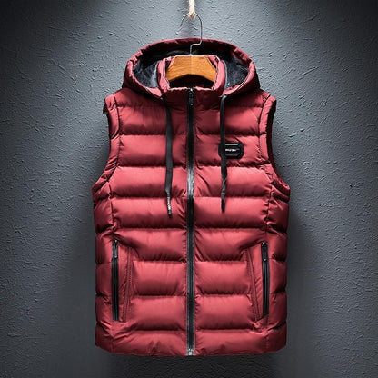 Warme Daunenweste Damen Elegant