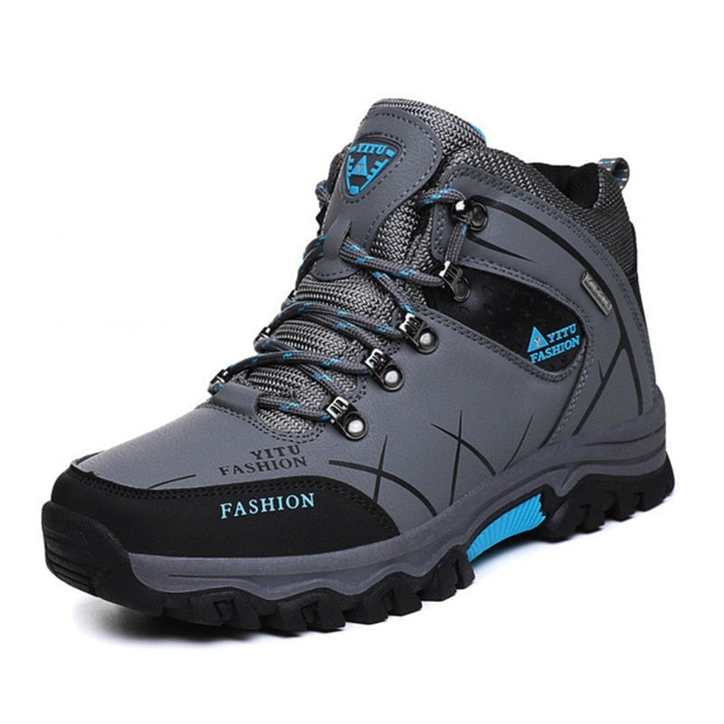 Herren Winterstiefel Wasserdicht Leder