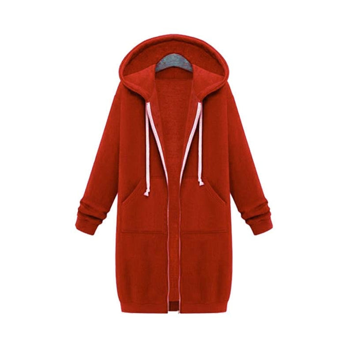 Stylische Damenjacke Lang Sweatshirt Design