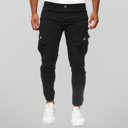Bequeme Cargo-Jogginghose Sportlich