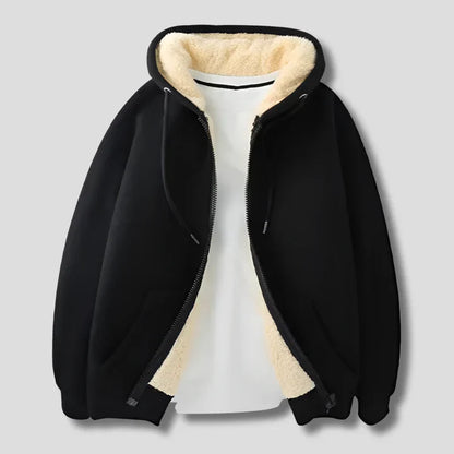 Herren Winterjacke Fleece Isoliert
