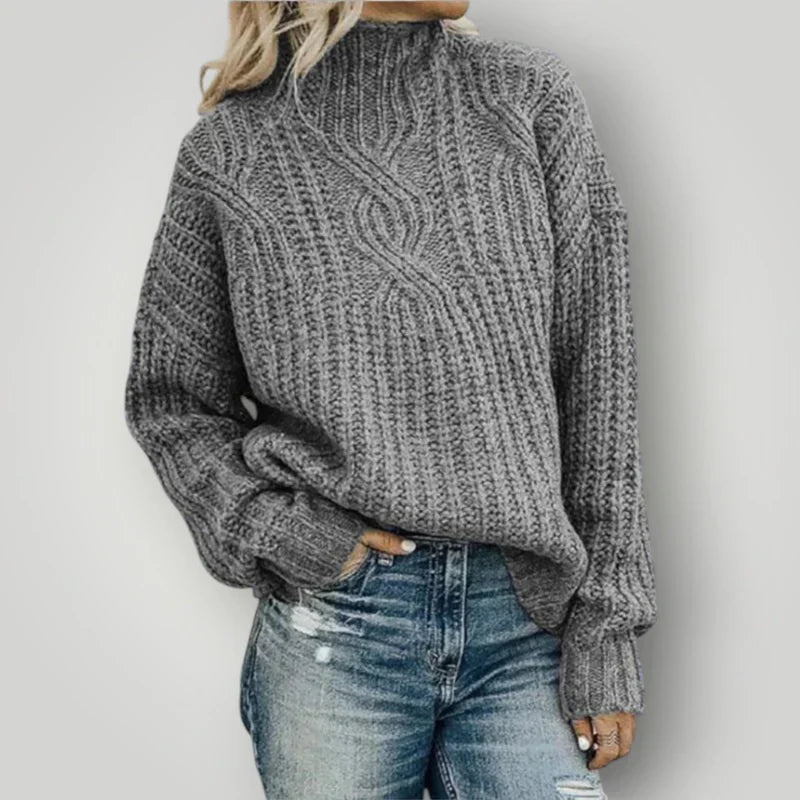 Damen Cardigan Kuschelig Stricken Frühling Herbst