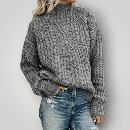 Damen Cardigan Kuschelig Stricken Frühling Herbst