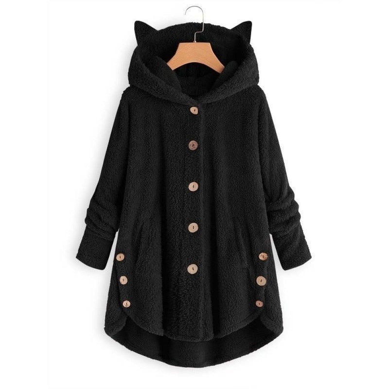 Weiche Katzenjacke Plüschgefüttert Warm