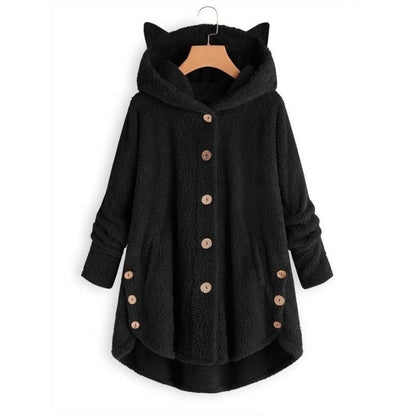 Weiche Katzenjacke Plüschgefüttert Warm