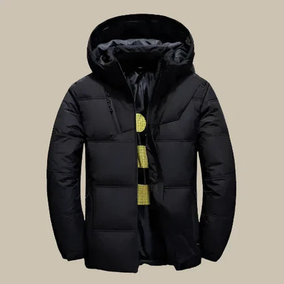 Herren Daunenjacke Warm Isoliert Stylisch