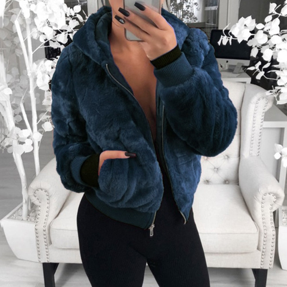 Weiches Sweatshirt Kapuze Bequem Entspannt