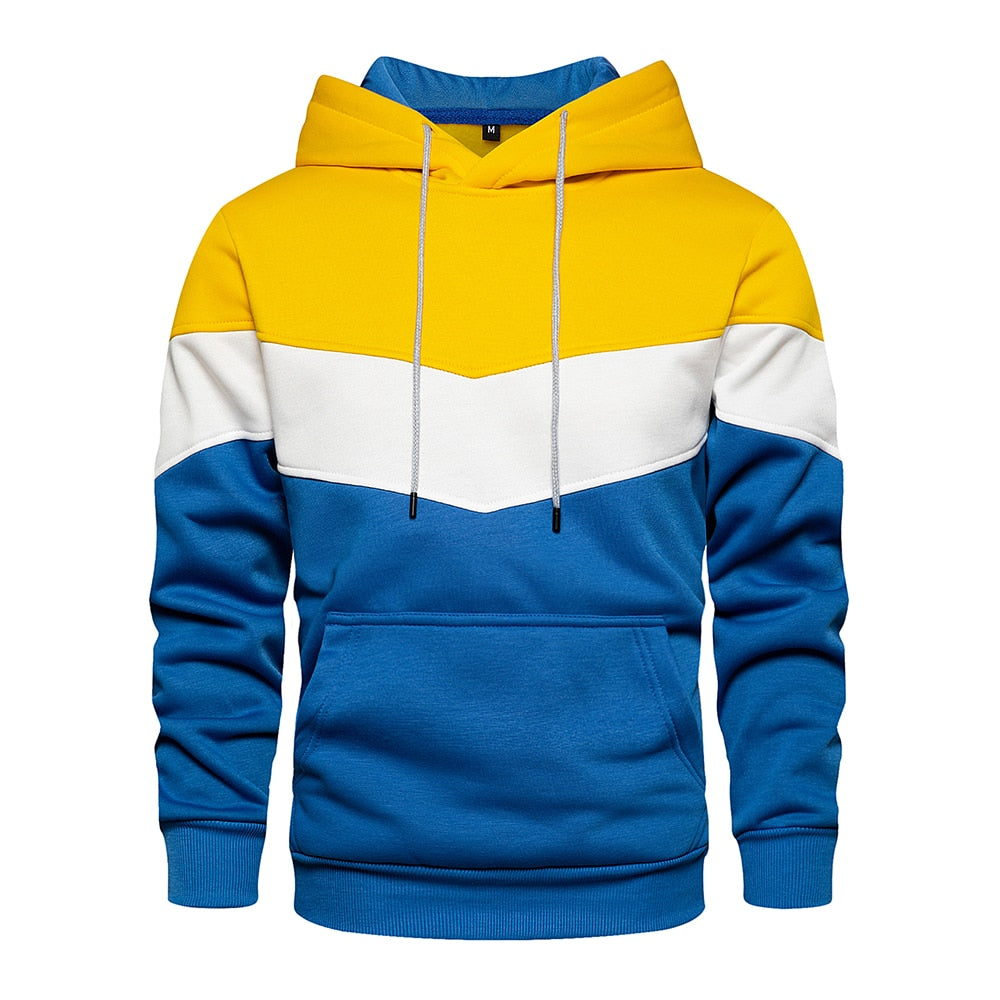 Bequemer Herren Hoodie Baumwolle Mix