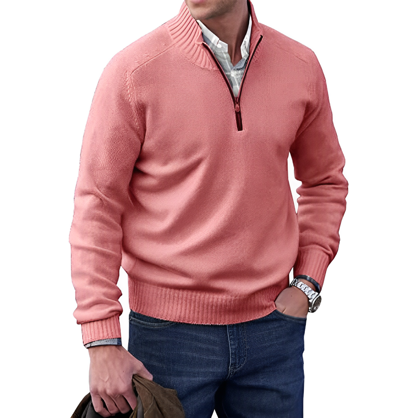Weicher Wintersweater Elegantes Design
