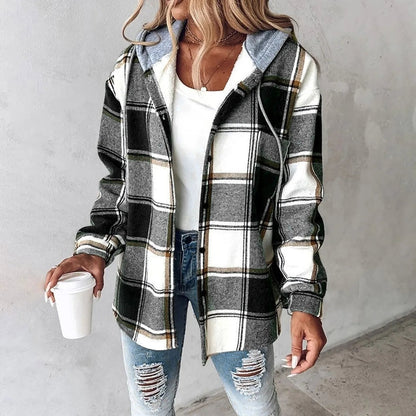 Herbstjacke Damen Elegant Woll