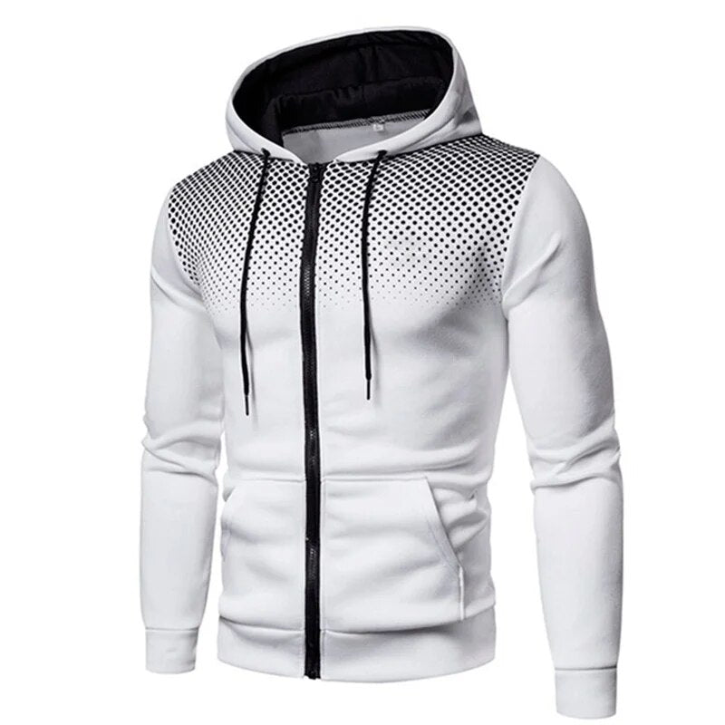 Kapuzenpullover Trendig Mit Punkten