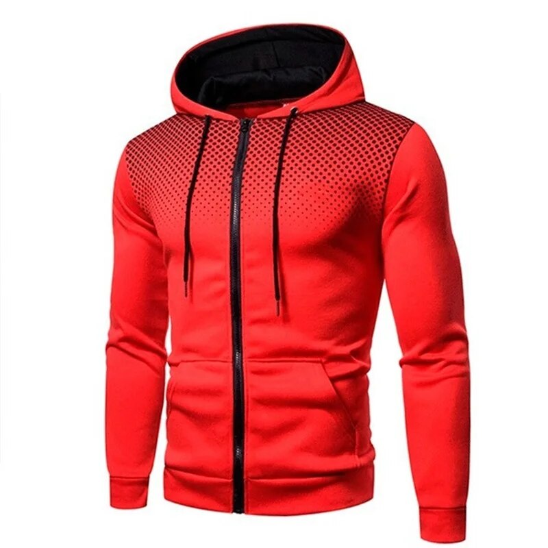 Kapuzenpullover Trendig Mit Punkten