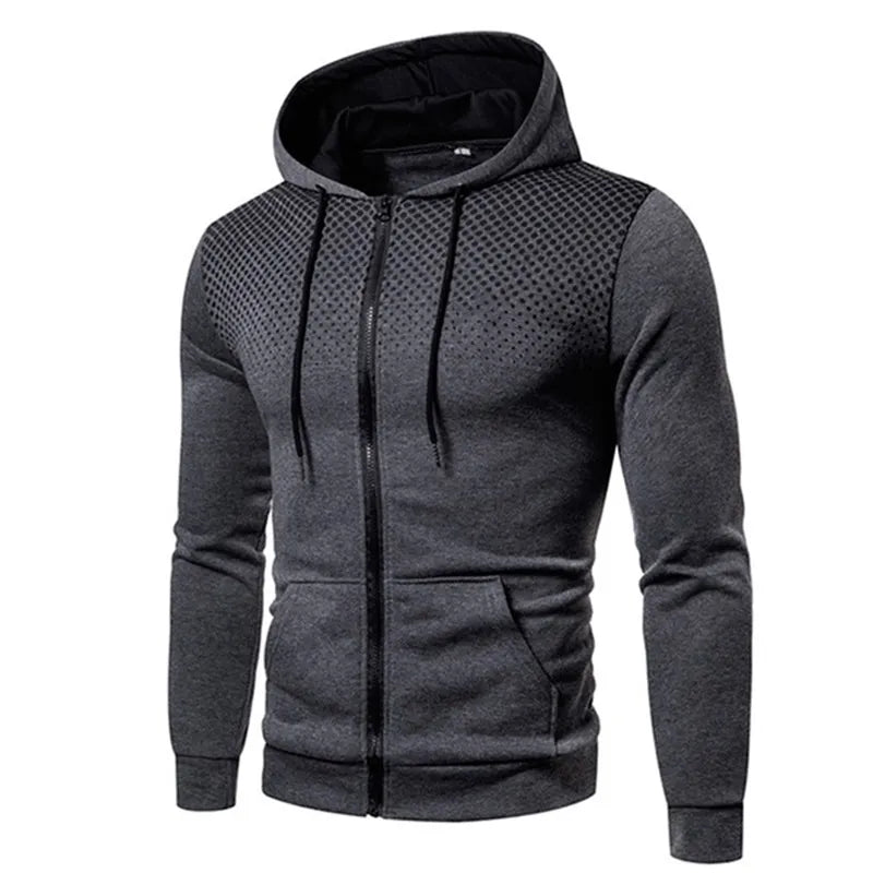 Kapuzenpullover Trendig Mit Punkten