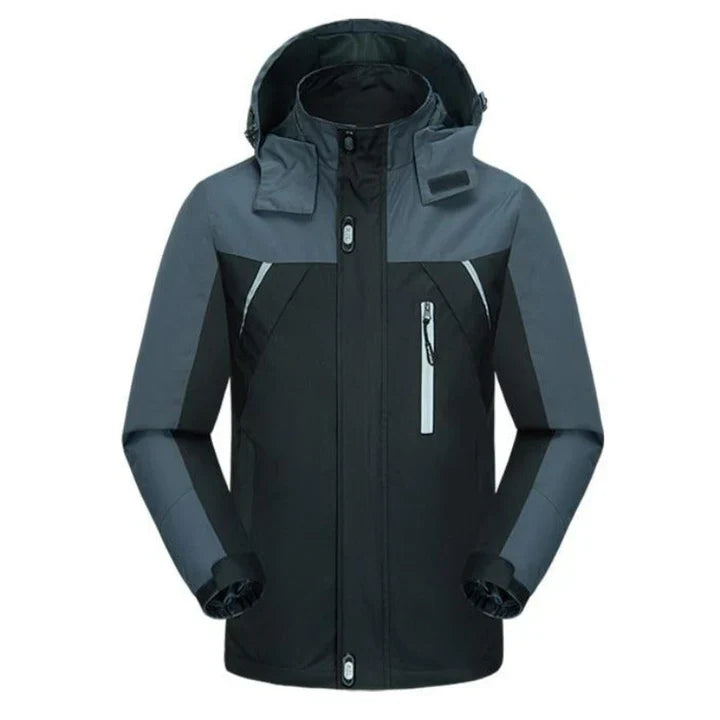Herren Winterjacke Zweifarbig Modern