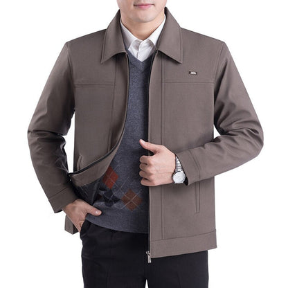 Herrenjacke Elegant Reverskragen Modern