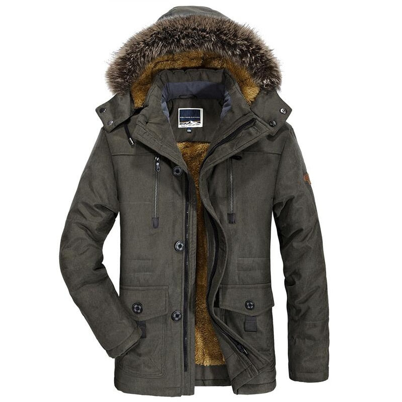 Oliver - Winterparka mit Fellversteifung