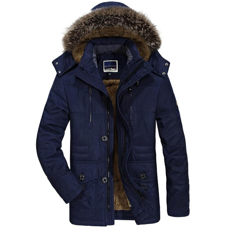 Oliver - Winterparka mit Fellversteifung