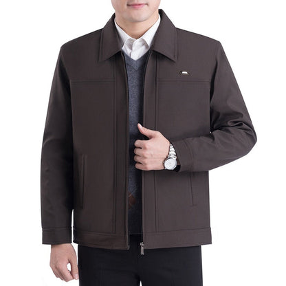 Herrenjacke Elegant Reverskragen Modern