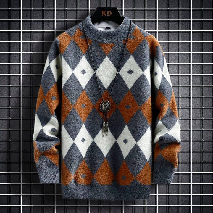 Moderner Herren Pullover
