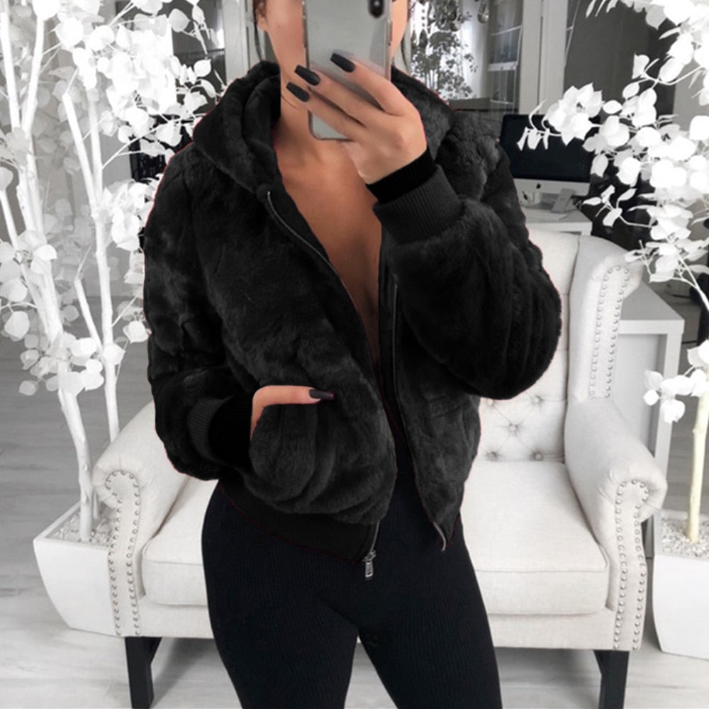 Weiches Sweatshirt Kapuze Bequem Entspannt