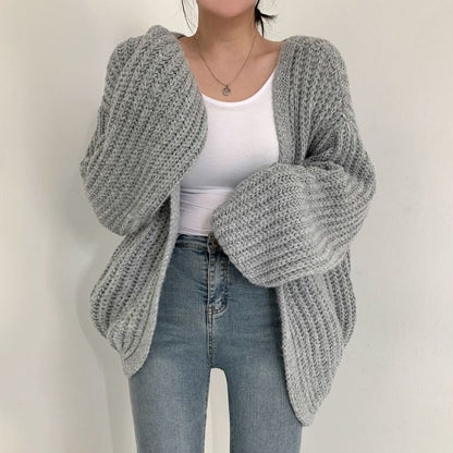 Herbstweste Damen Warm & Bequem Strick