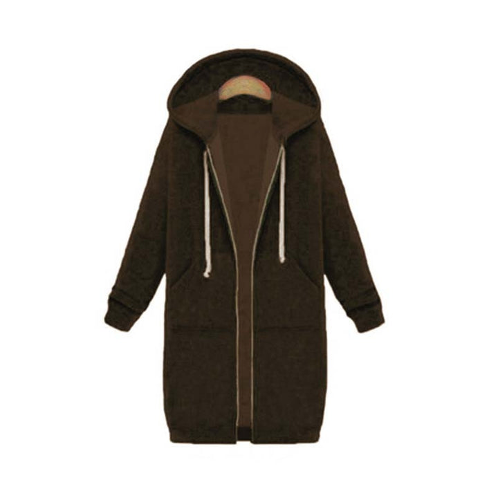 Stylish Sweatjacke Damen Lang