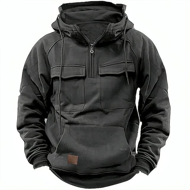 Herren Hoodie Kängurutasche Bequem