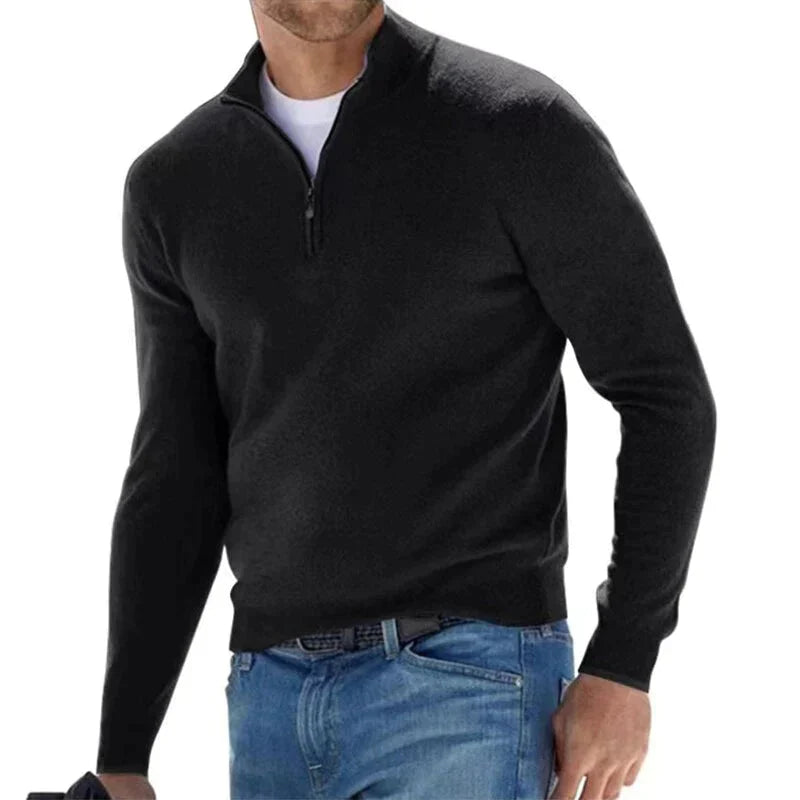 Herren Strickpullover Langarm Warm Modern