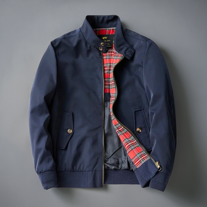 Herren Bomberjacke Reißverschluss Herbst Modell