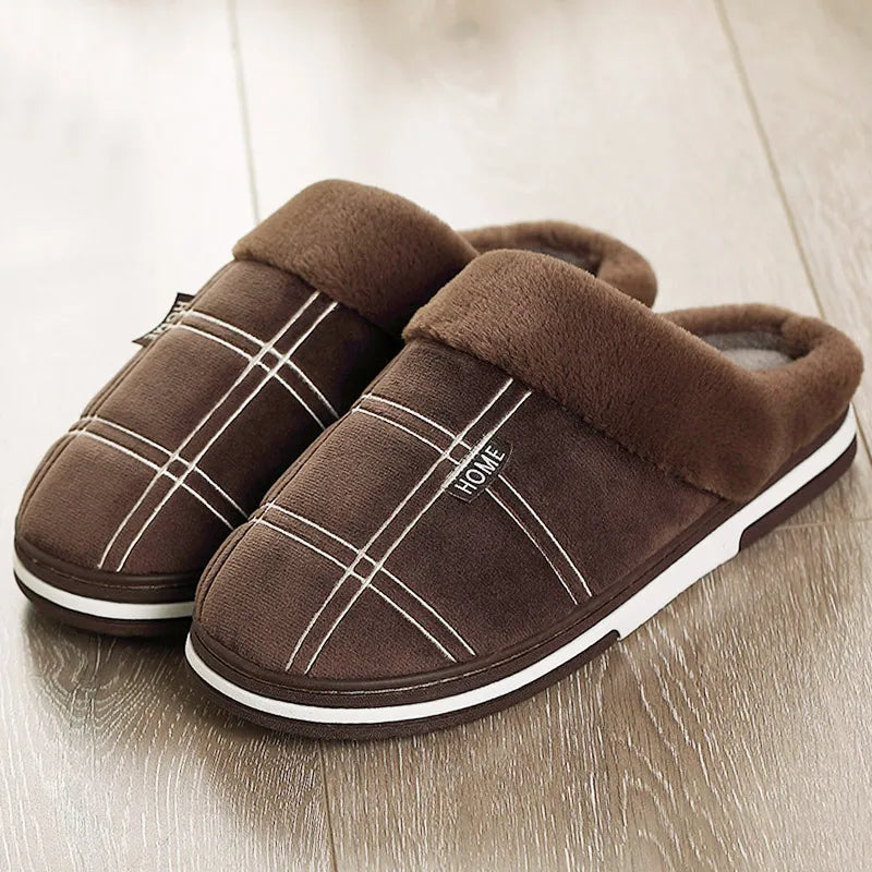 Warme Herren Hausschuhe Winter Bequem