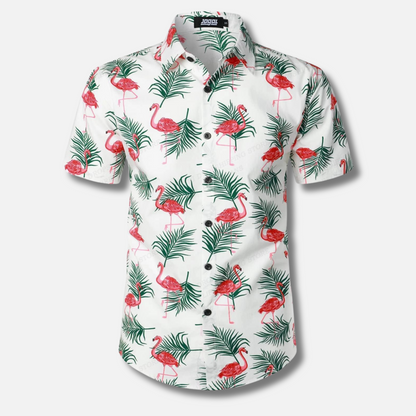 Sommerbluse Hawaiihemden Style für Männer