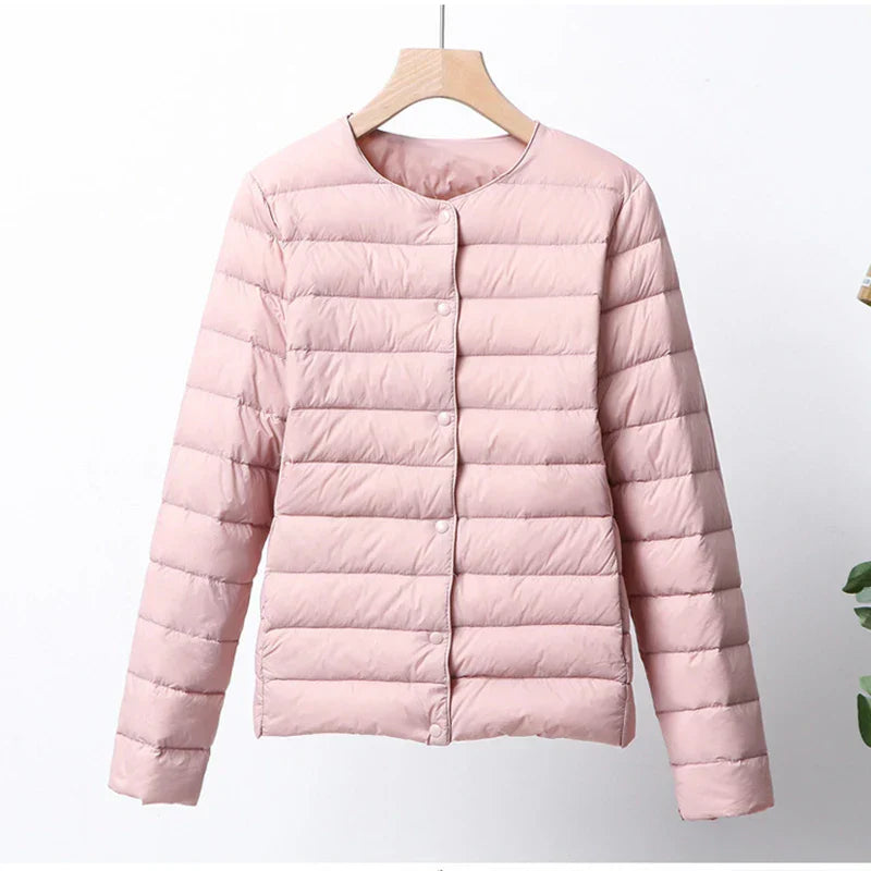 Praktische Pufferjacke Faltbar Reißverschluss
