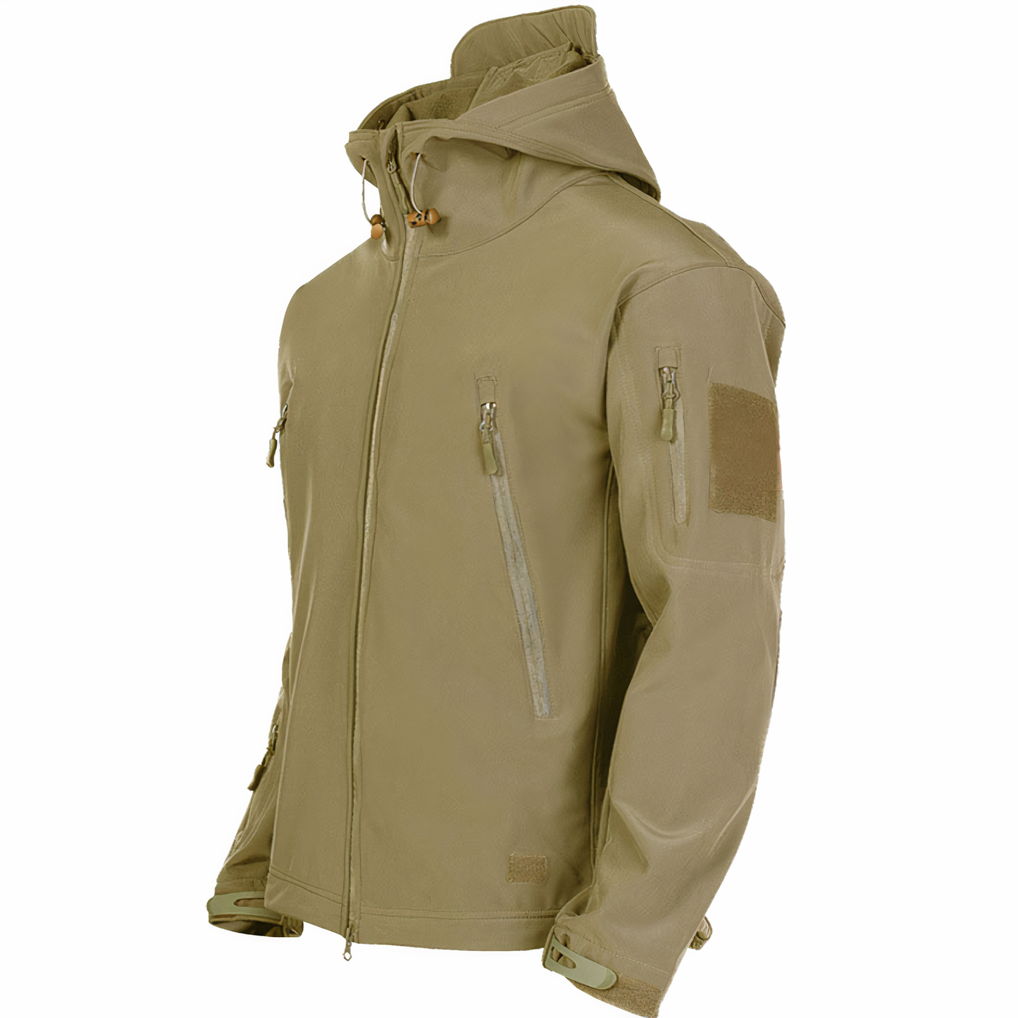 Wasserdichte Outdoorjacke mit Kapuze