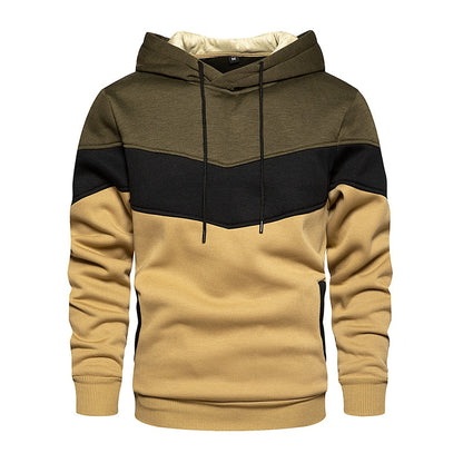 Bequemer Herren Hoodie Baumwolle Mix