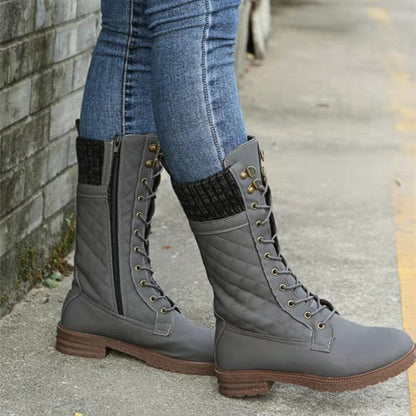 Frauen Stiefel Mittelhohes Modell